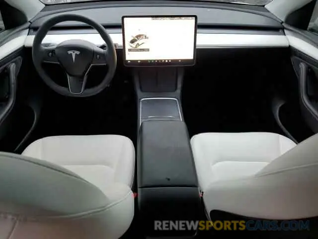 8 fotografías del automóvil dañado 7SAYGDEE0PF774709 TESLA MODEL Y 2023