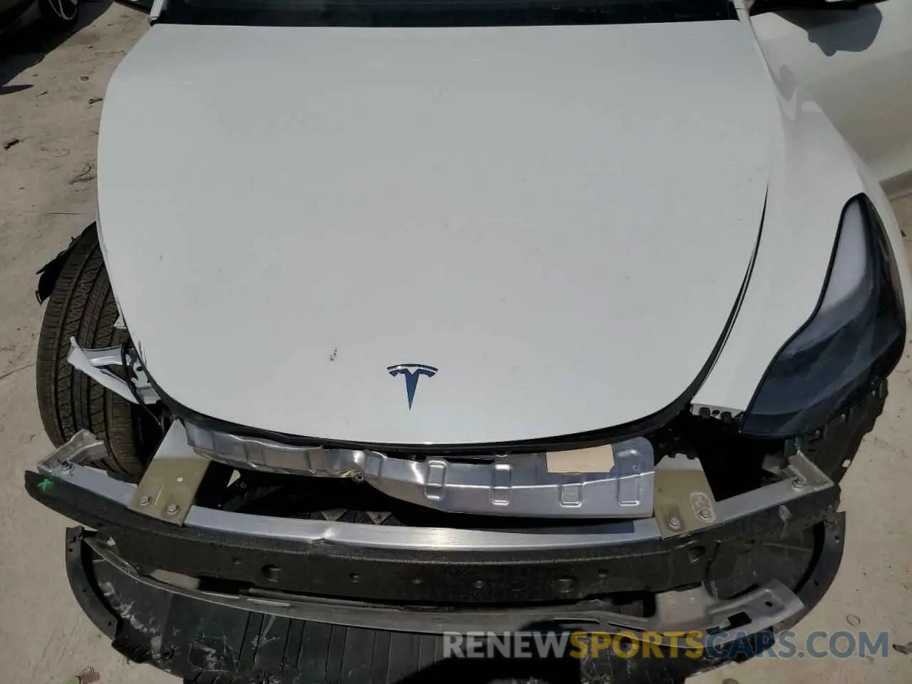 11 fotografías del automóvil dañado 7SAYGDEE0PF782177 TESLA MODEL Y 2023