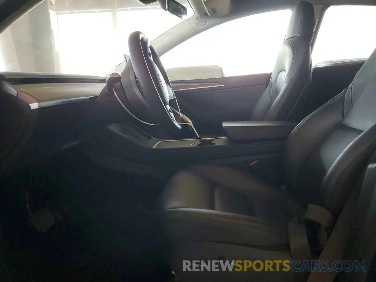 7 fotografías del automóvil dañado 7SAYGDEE0PF837470 TESLA MODEL Y 2023