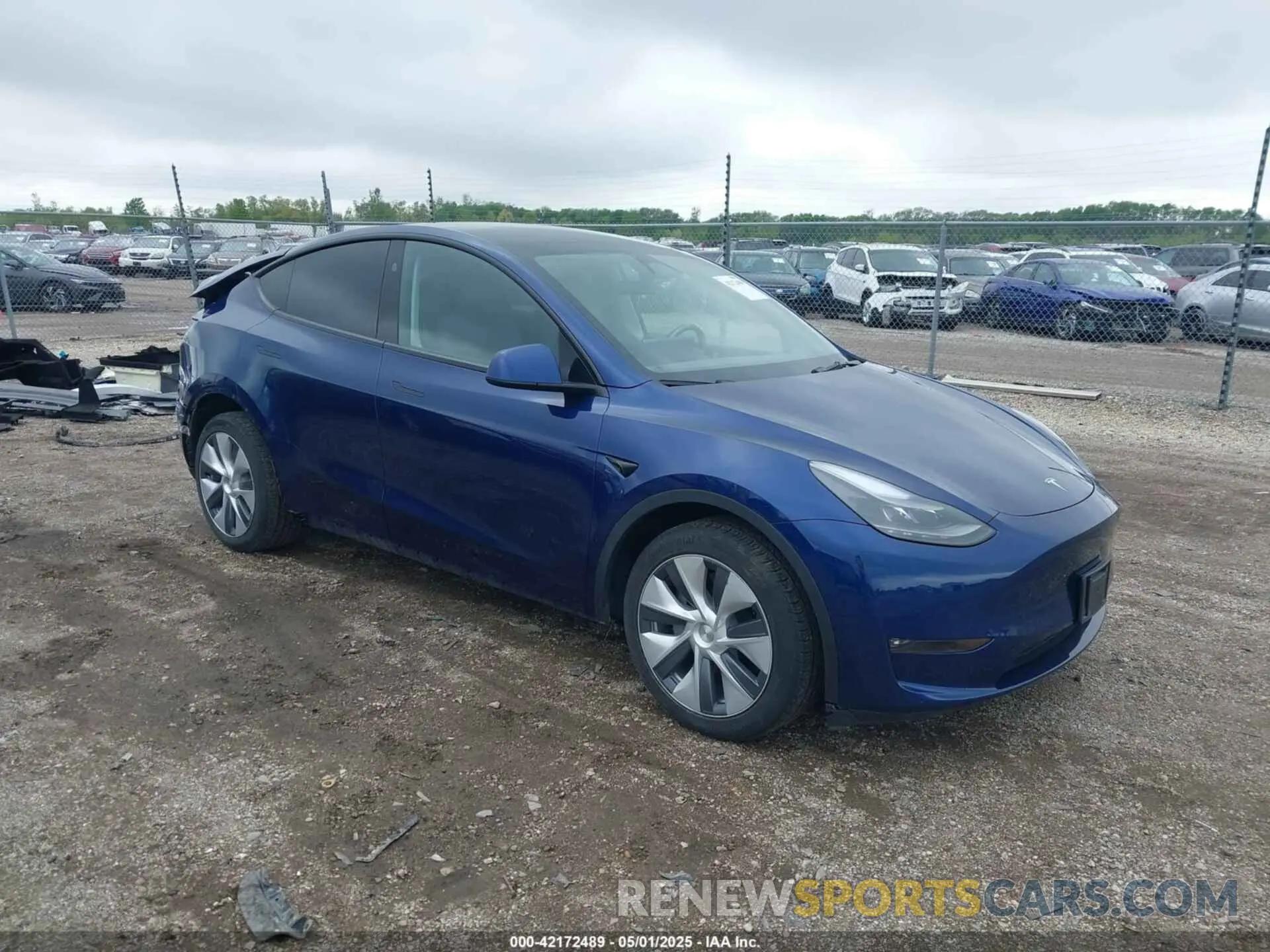 1 fotografías del automóvil dañado 7SAYGDEE0PF840787 TESLA MODEL Y 2023
