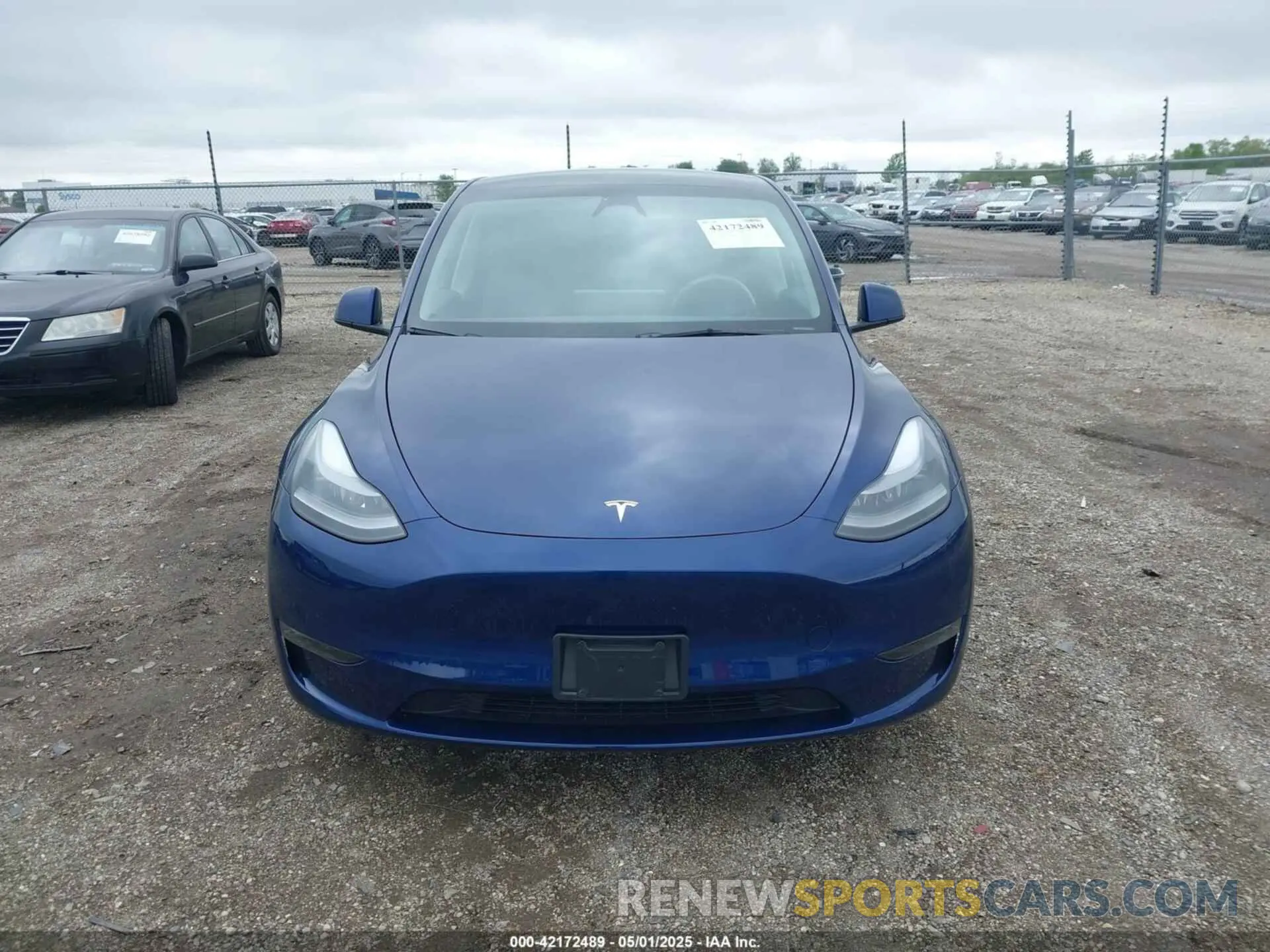 13 fotografías del automóvil dañado 7SAYGDEE0PF840787 TESLA MODEL Y 2023
