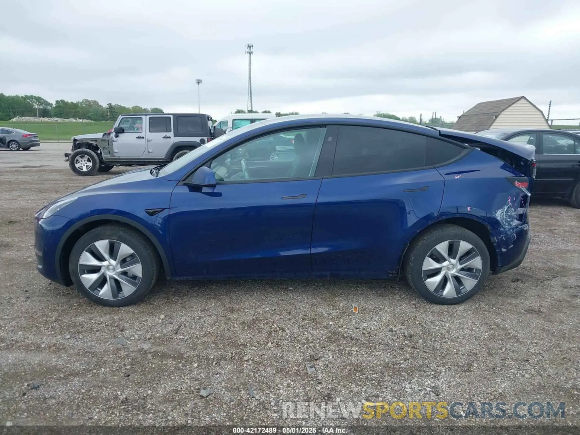 15 fotografías del automóvil dañado 7SAYGDEE0PF840787 TESLA MODEL Y 2023