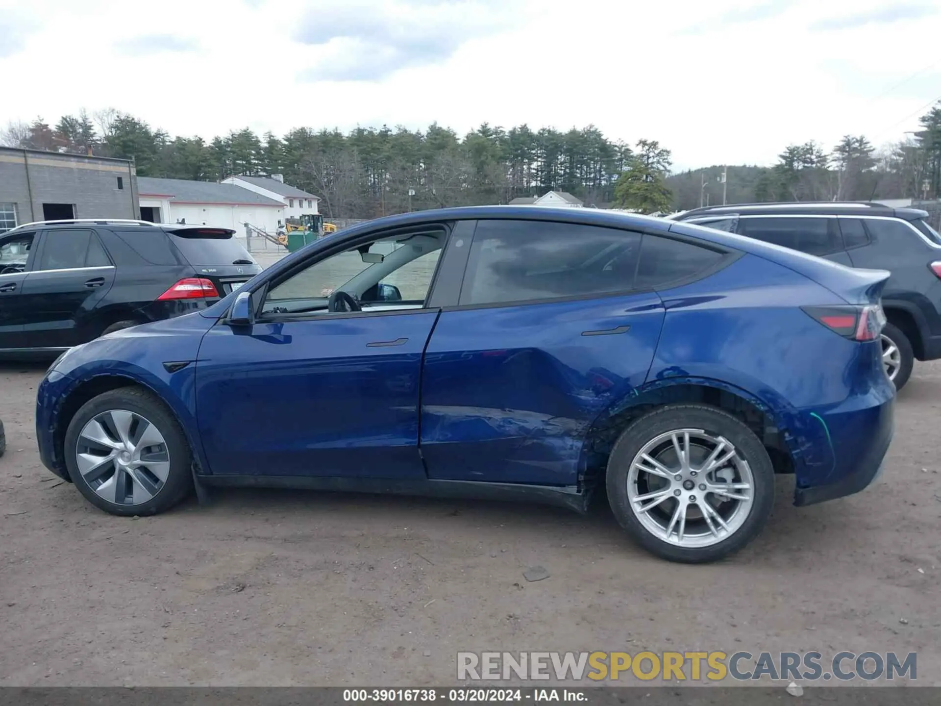 14 fotografías del automóvil dañado 7SAYGDEE0PF856651 TESLA MODEL Y 2023