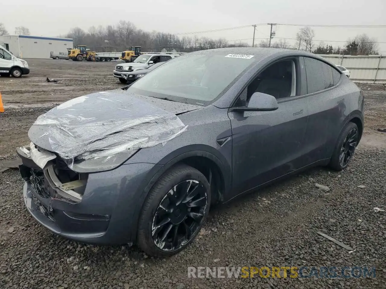 1 fotografías del automóvil dañado 7SAYGDEE0PF857881 TESLA MODEL Y 2023