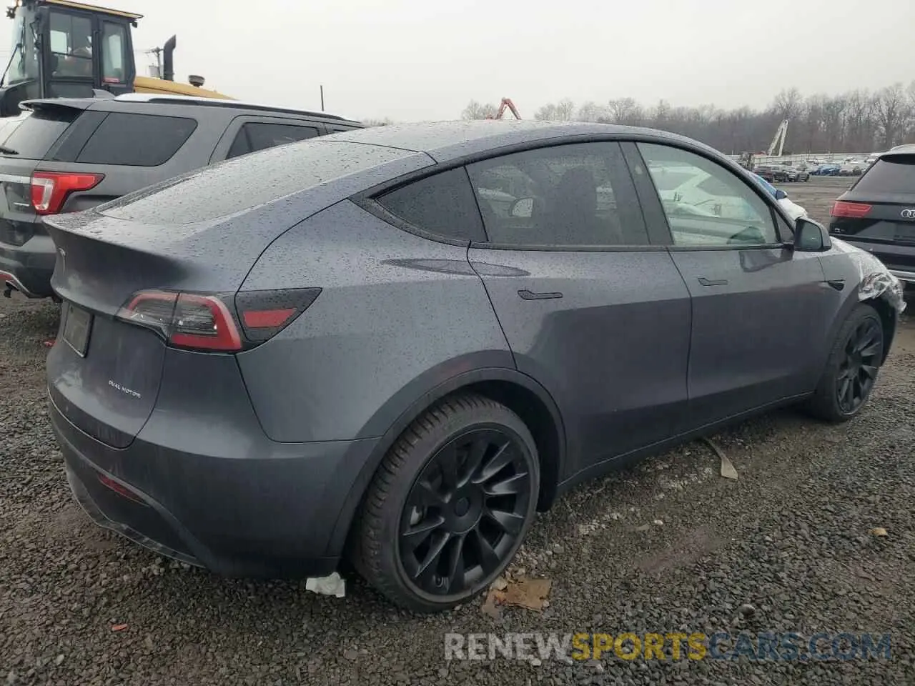 3 fotografías del automóvil dañado 7SAYGDEE0PF857881 TESLA MODEL Y 2023