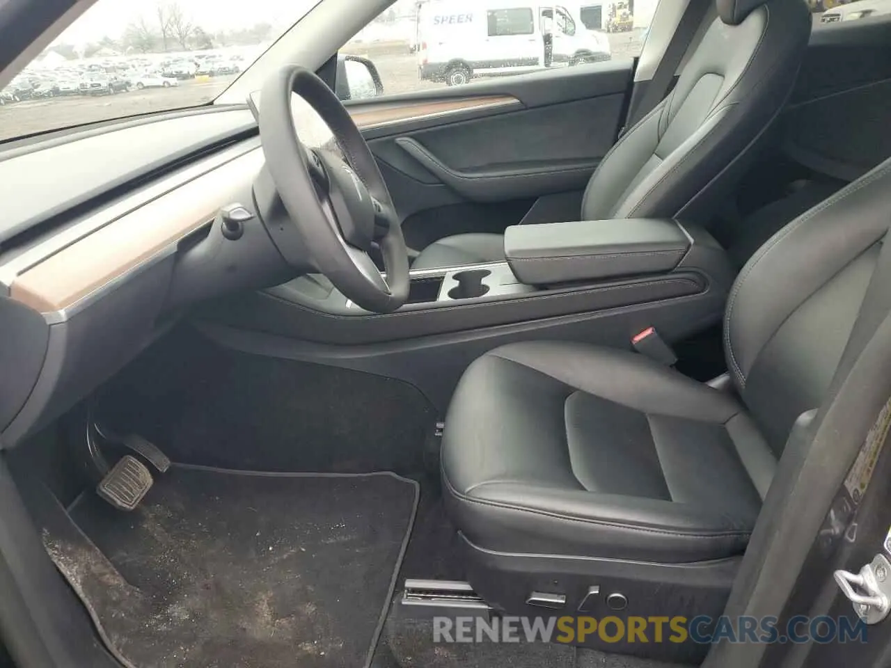 7 fotografías del automóvil dañado 7SAYGDEE0PF857881 TESLA MODEL Y 2023