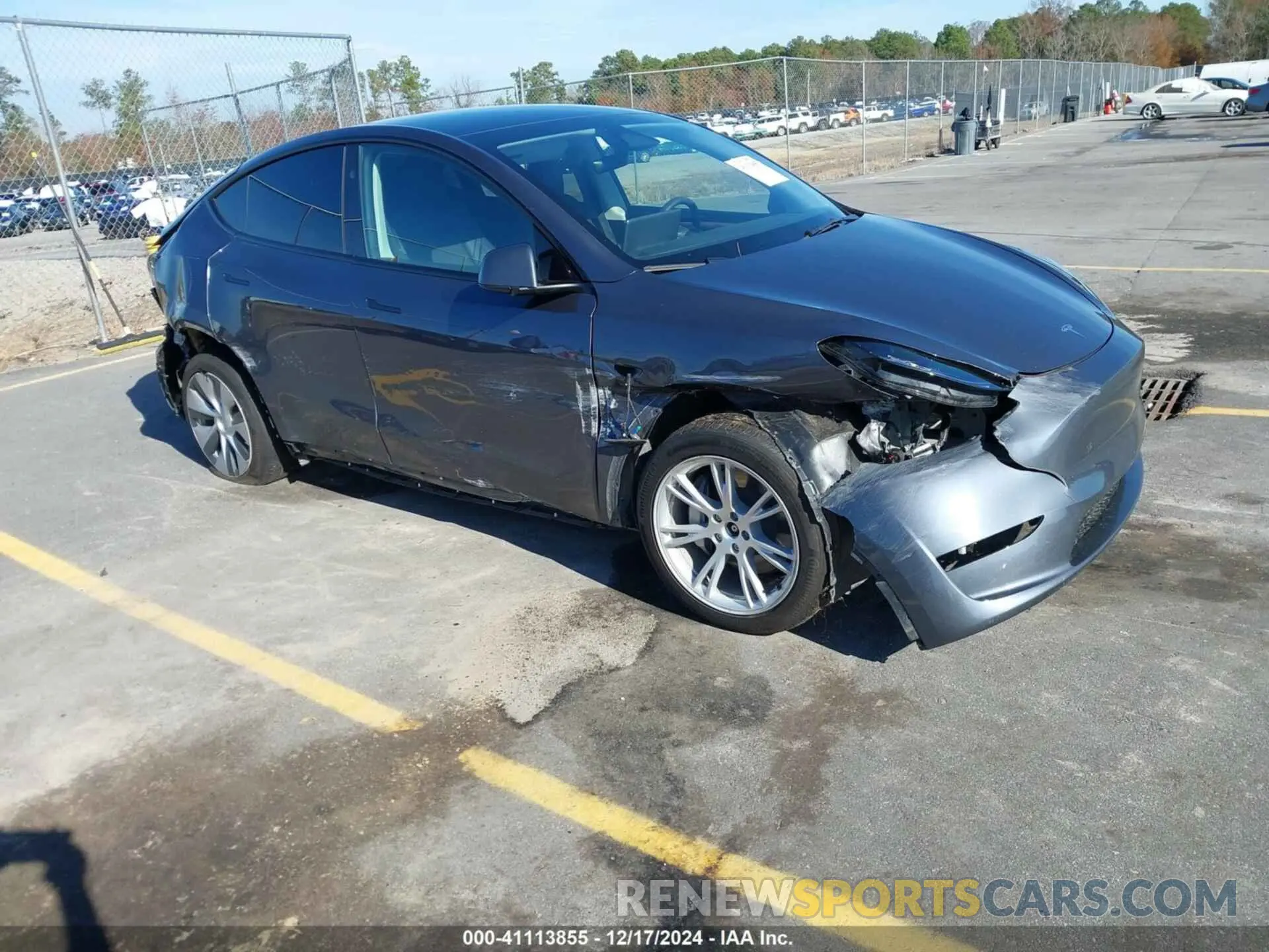 1 fotografías del automóvil dañado 7SAYGDEE0PF881601 TESLA MODEL Y 2023