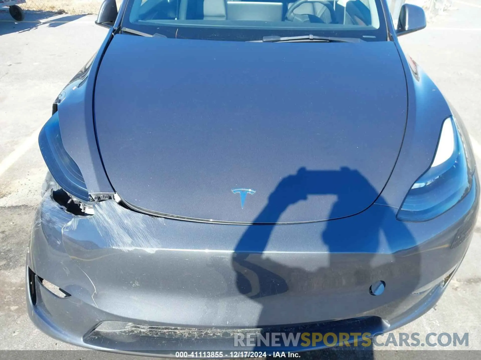 10 fotografías del automóvil dañado 7SAYGDEE0PF881601 TESLA MODEL Y 2023