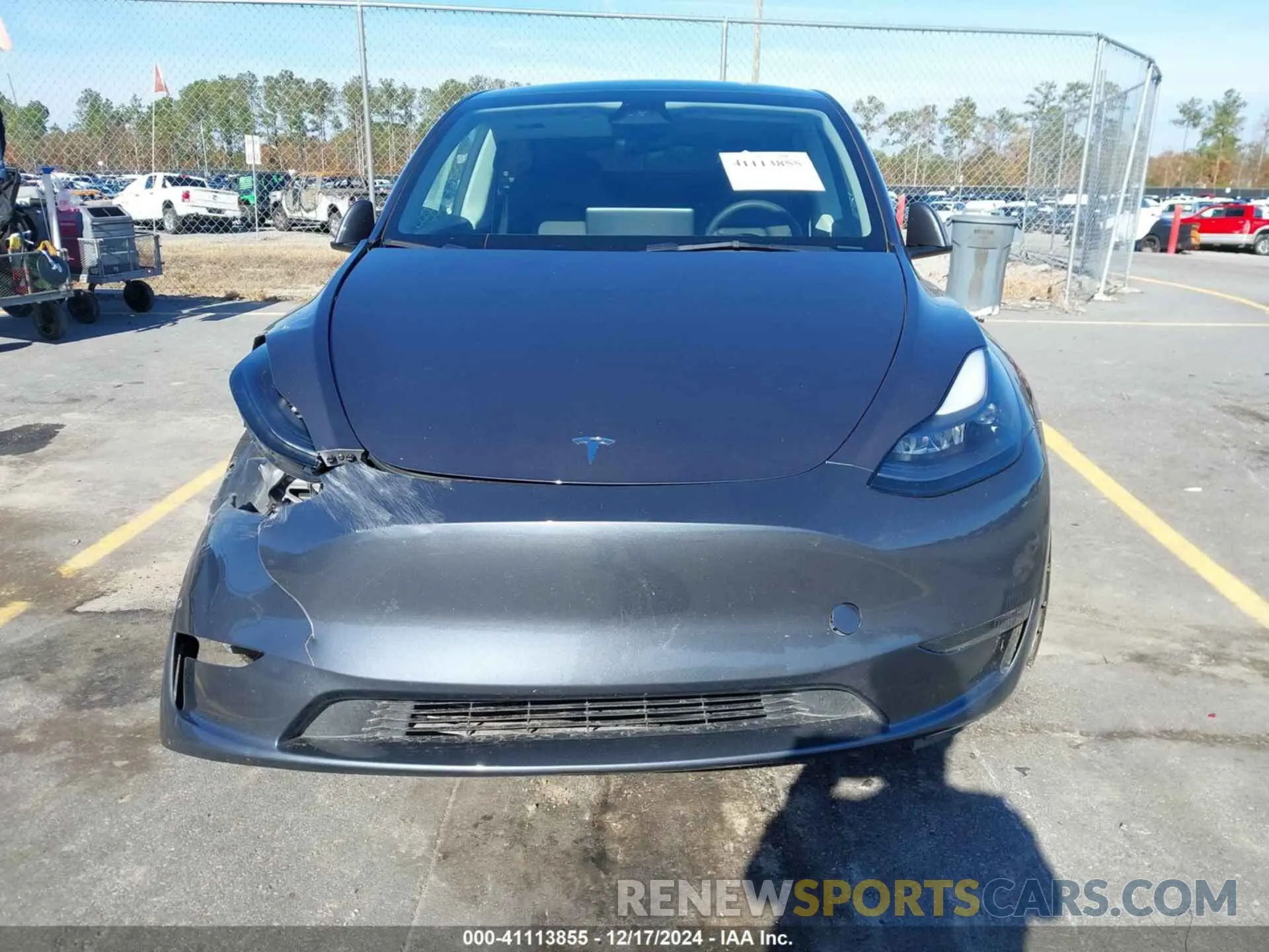 11 fotografías del automóvil dañado 7SAYGDEE0PF881601 TESLA MODEL Y 2023