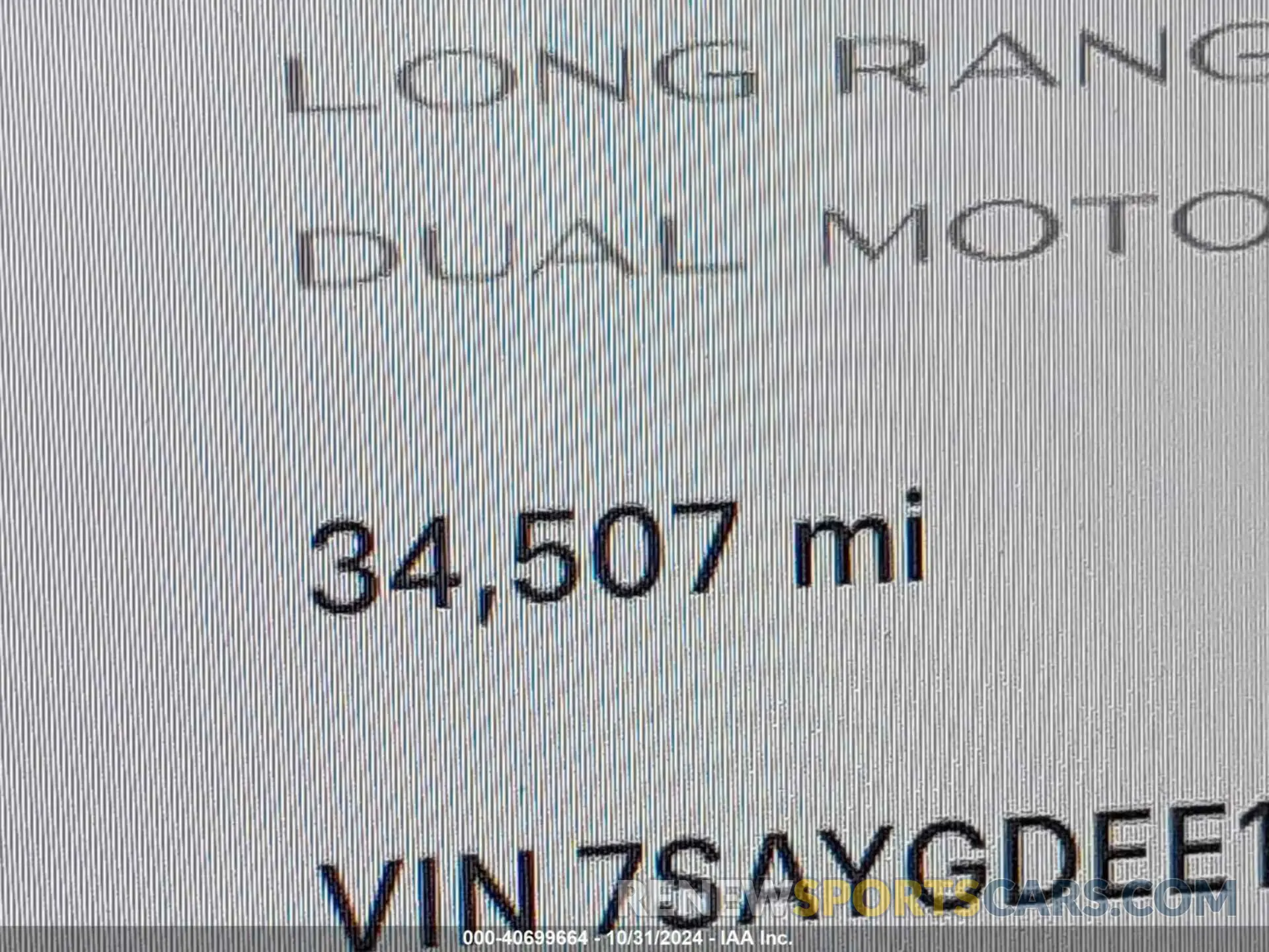 15 fotografías del automóvil dañado 7SAYGDEE1PA027634 TESLA MODEL Y 2023