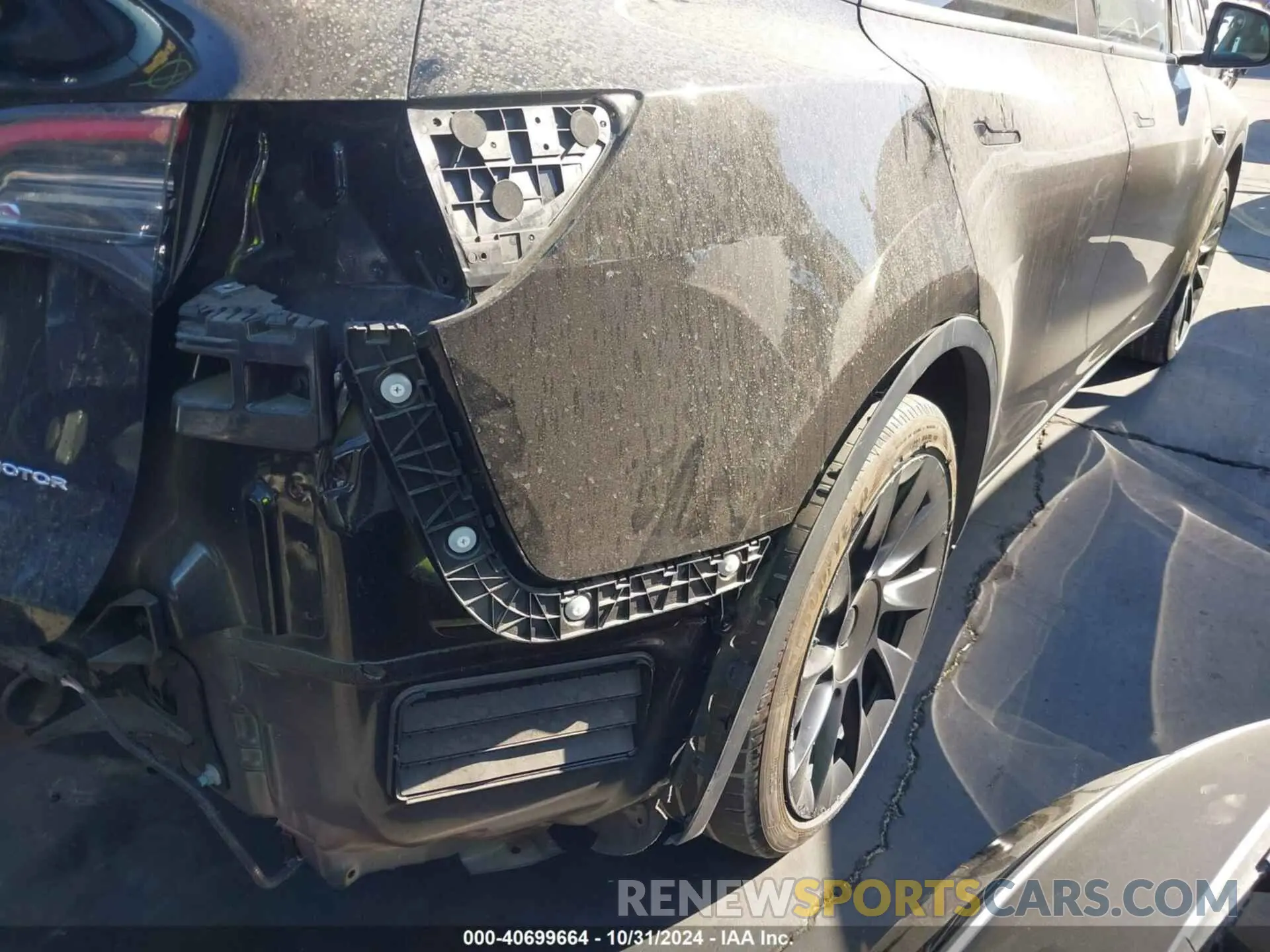 22 fotografías del automóvil dañado 7SAYGDEE1PA027634 TESLA MODEL Y 2023