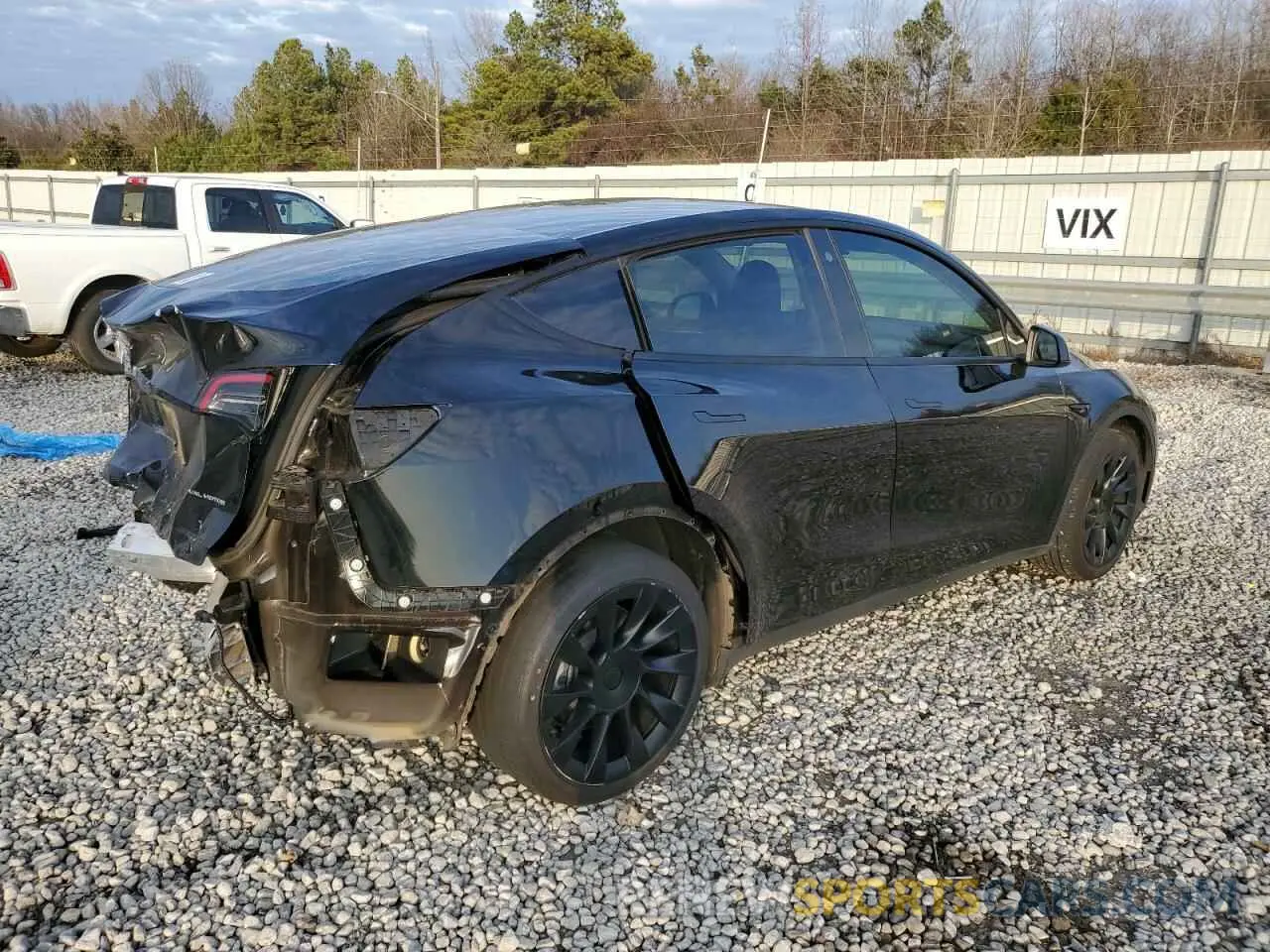 3 fotografías del automóvil dañado 7SAYGDEE1PA057961 TESLA MODEL Y 2023