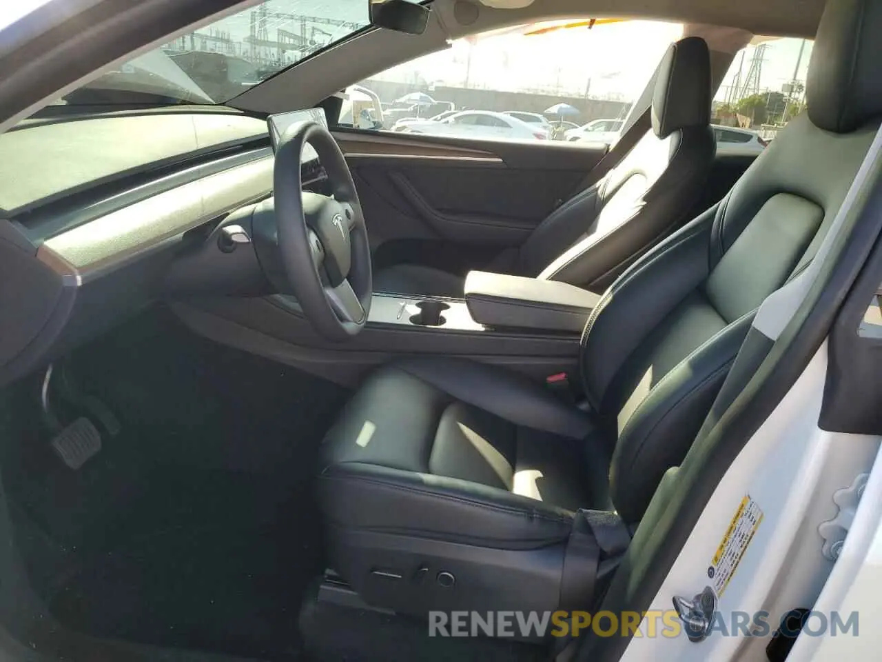 7 fotografías del automóvil dañado 7SAYGDEE1PA070547 TESLA MODEL Y 2023