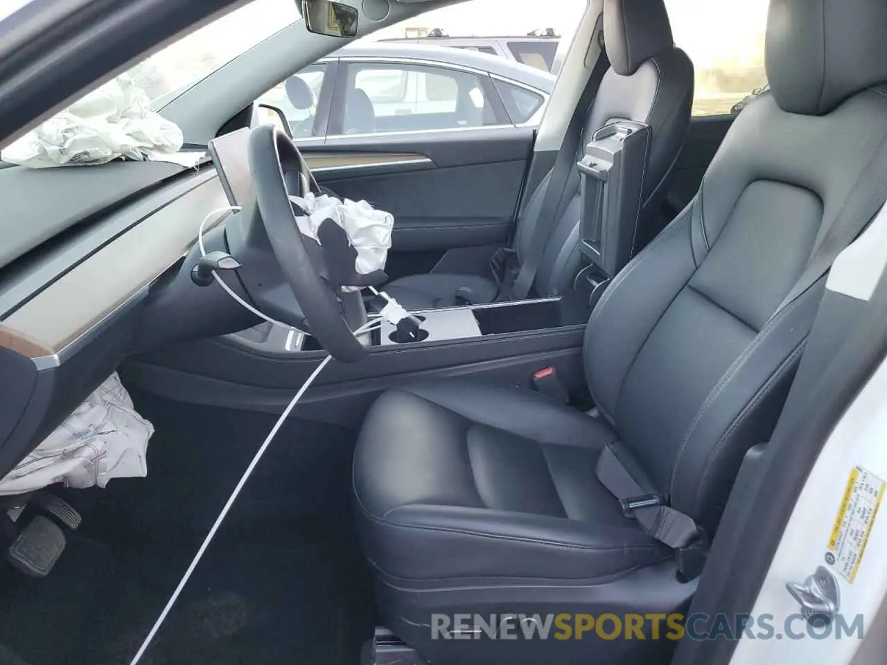7 fotografías del automóvil dañado 7SAYGDEE1PA095898 TESLA MODEL Y 2023
