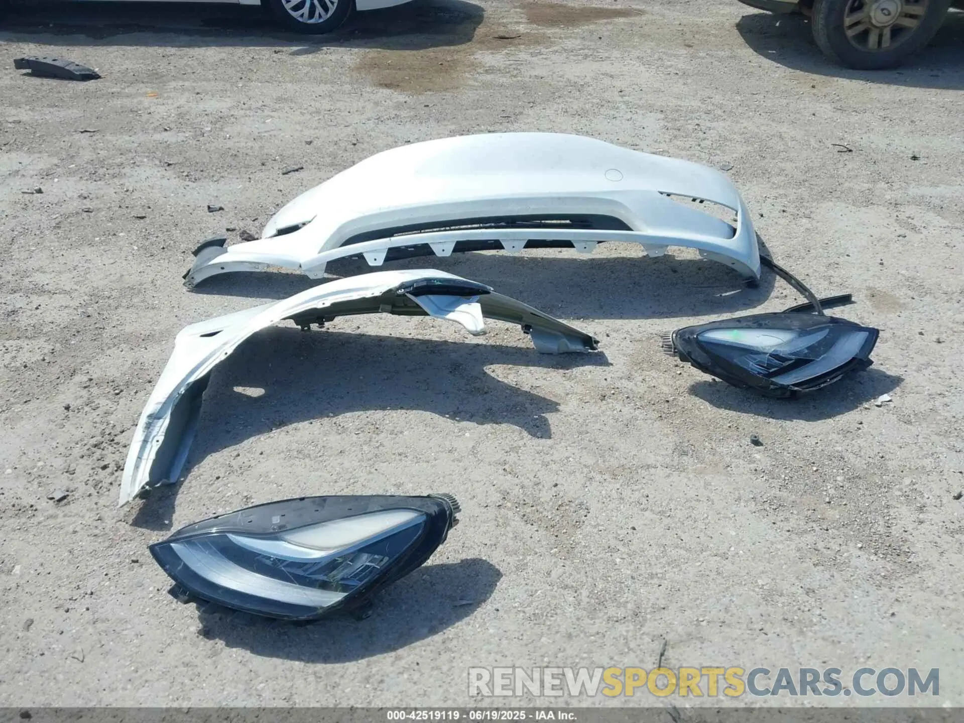 12 fotografías del automóvil dañado 7SAYGDEE1PA117964 TESLA MODEL Y 2023