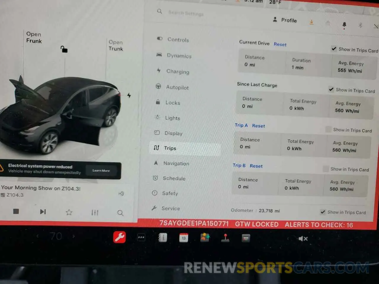 9 fotografías del automóvil dañado 7SAYGDEE1PA150771 TESLA MODEL Y 2023