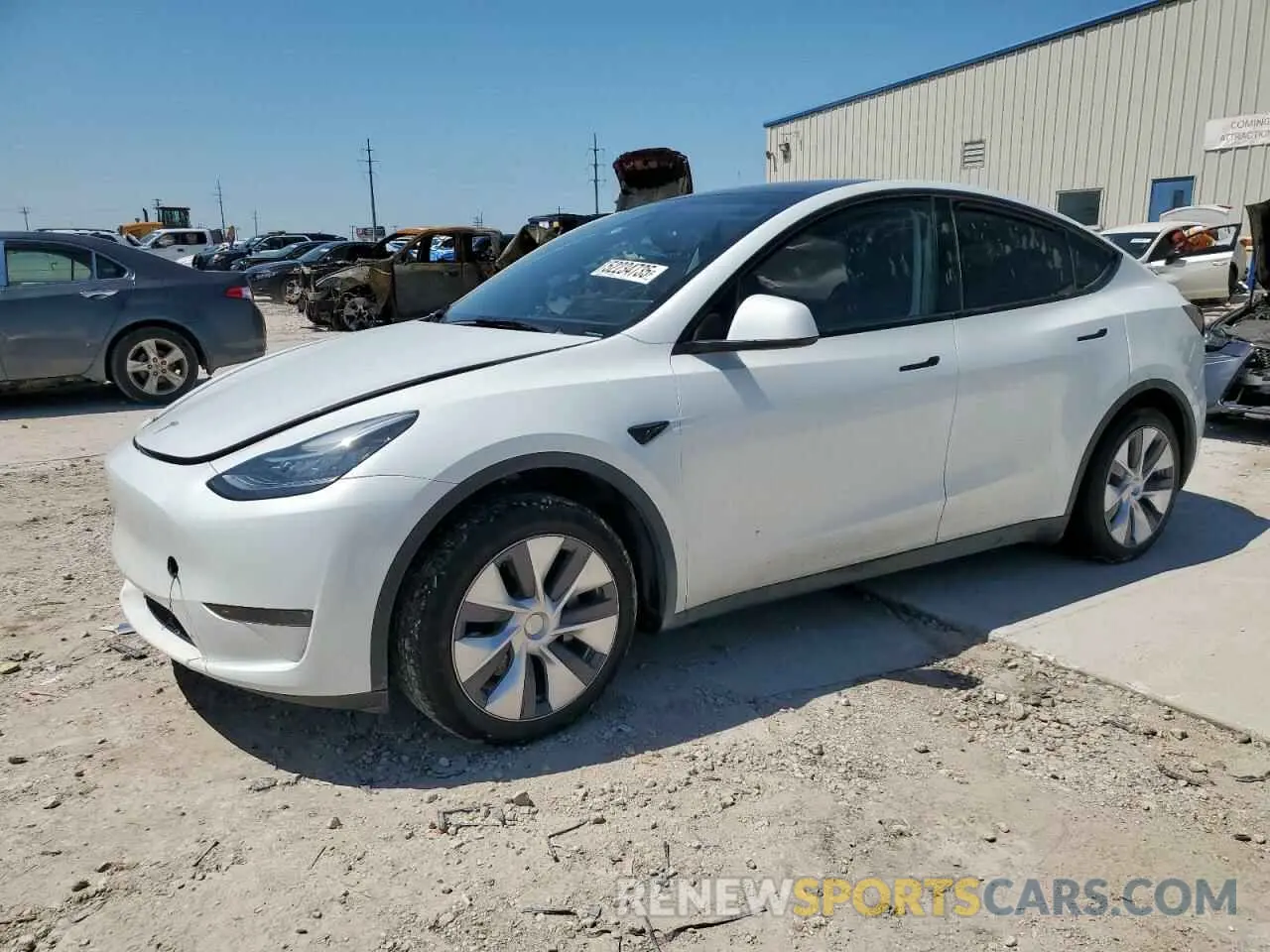 1 fotografías del automóvil dañado 7SAYGDEE1PA155629 TESLA MODEL Y 2023
