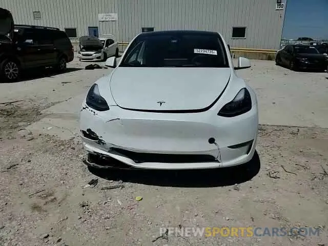 11 fotografías del automóvil dañado 7SAYGDEE1PA155629 TESLA MODEL Y 2023