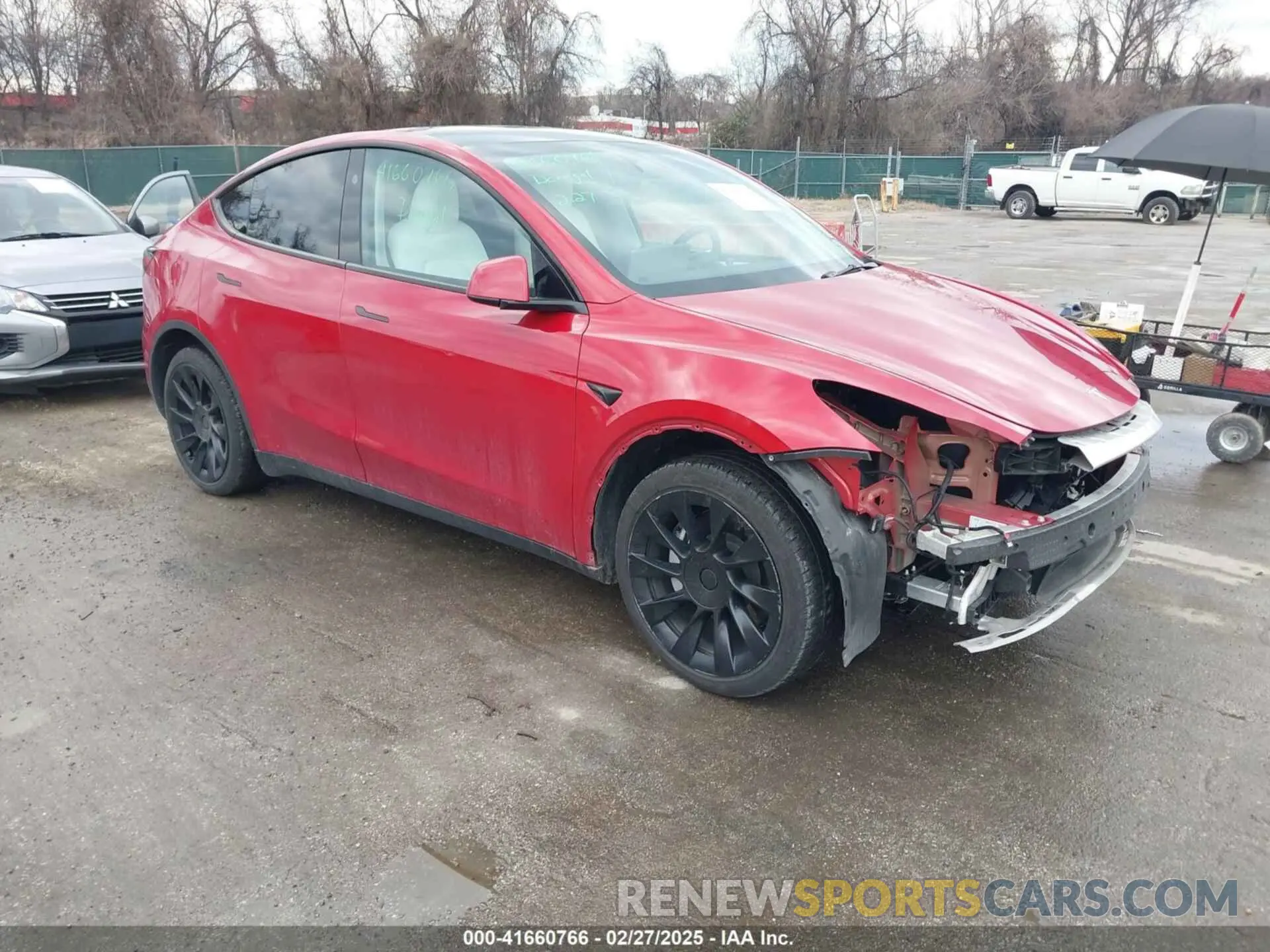 1 fotografías del automóvil dañado 7SAYGDEE1PA169031 TESLA MODEL Y 2023