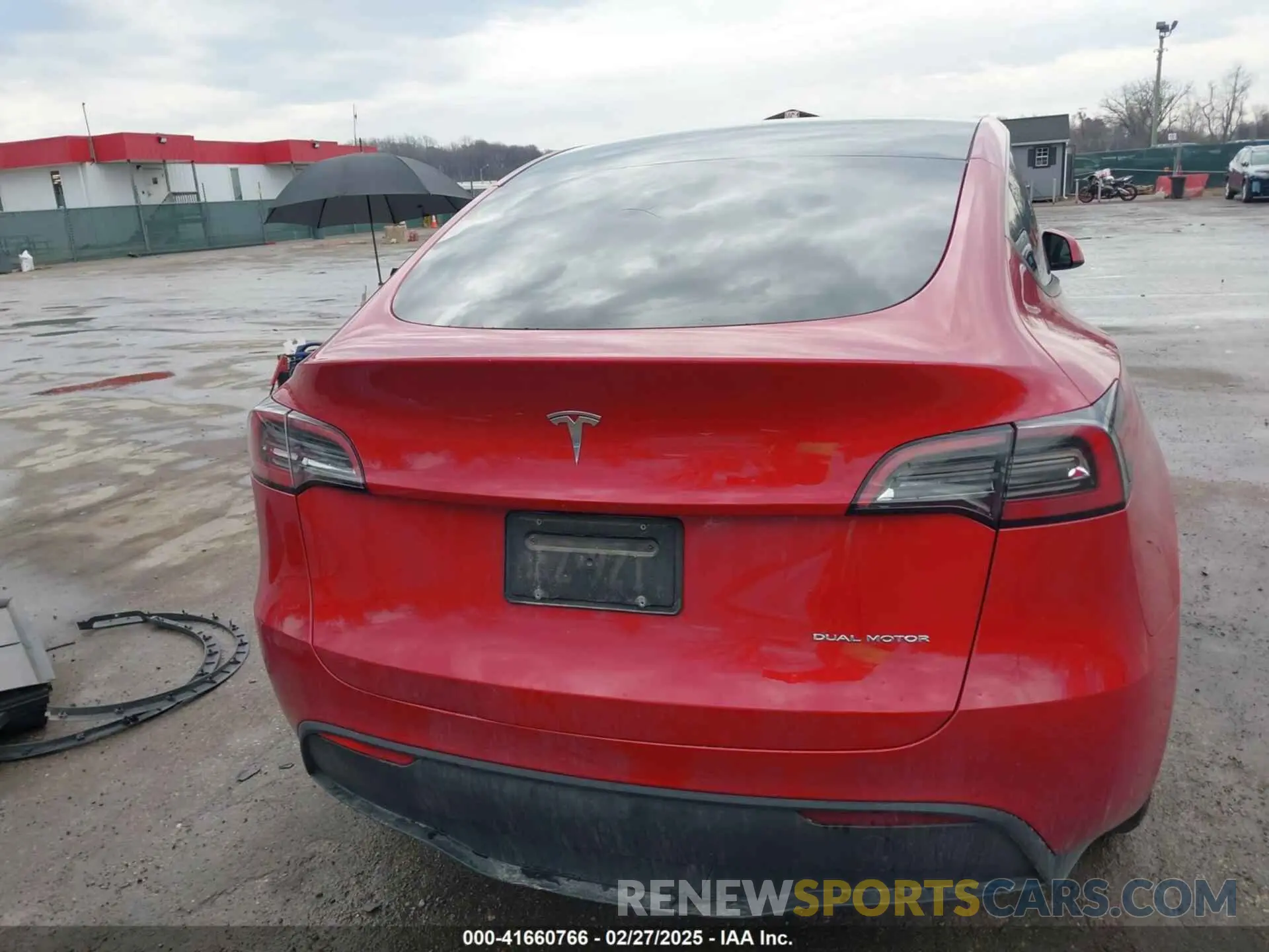 17 fotografías del automóvil dañado 7SAYGDEE1PA169031 TESLA MODEL Y 2023