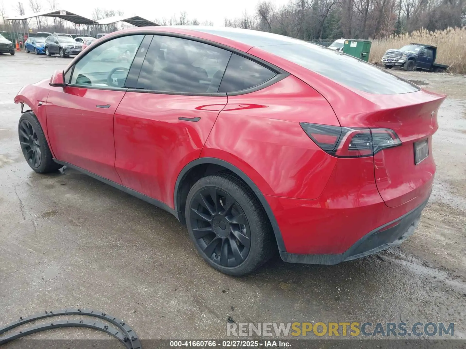 3 fotografías del automóvil dañado 7SAYGDEE1PA169031 TESLA MODEL Y 2023
