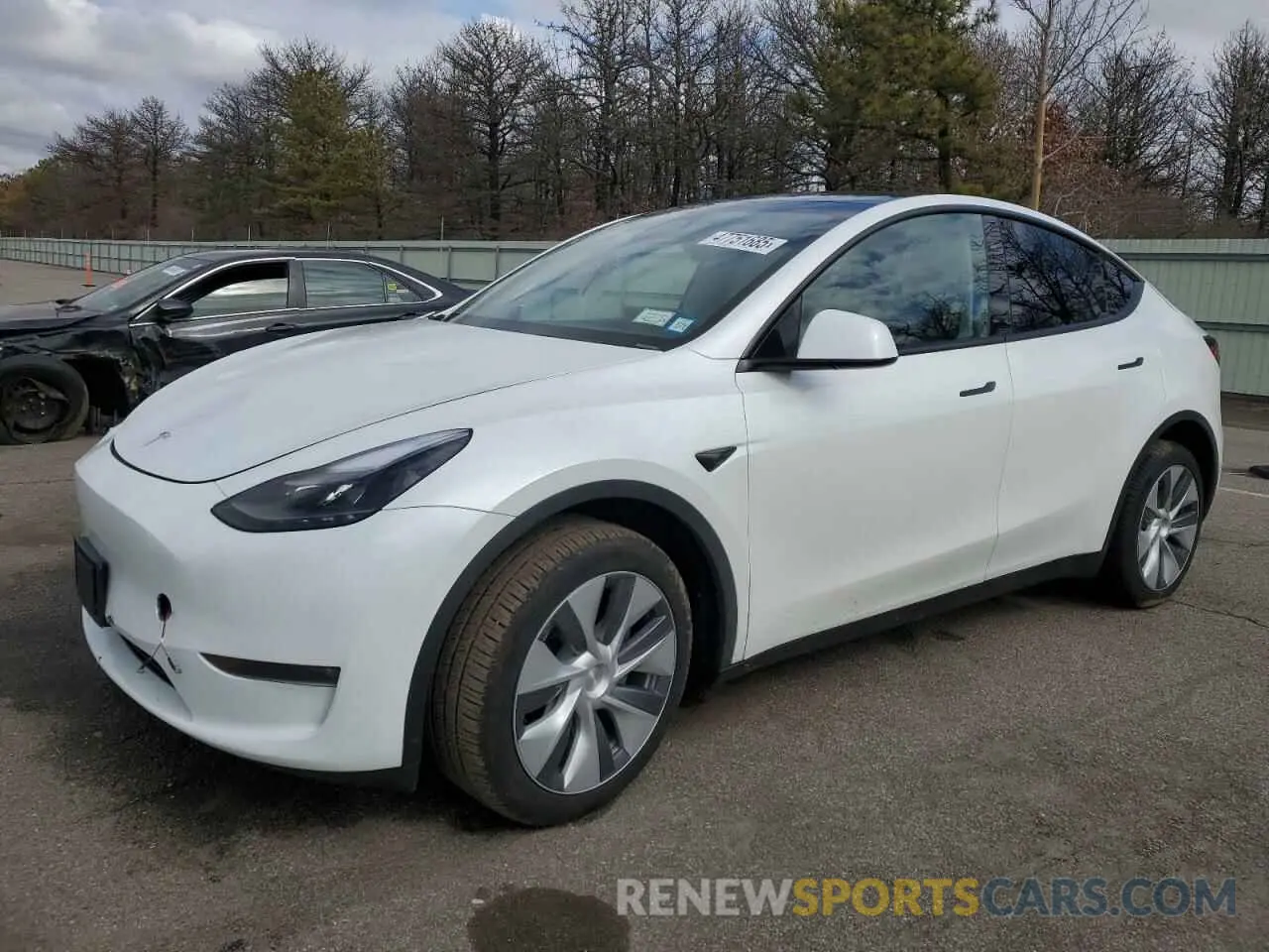 1 fotografías del automóvil dañado 7SAYGDEE1PA189585 TESLA MODEL Y 2023