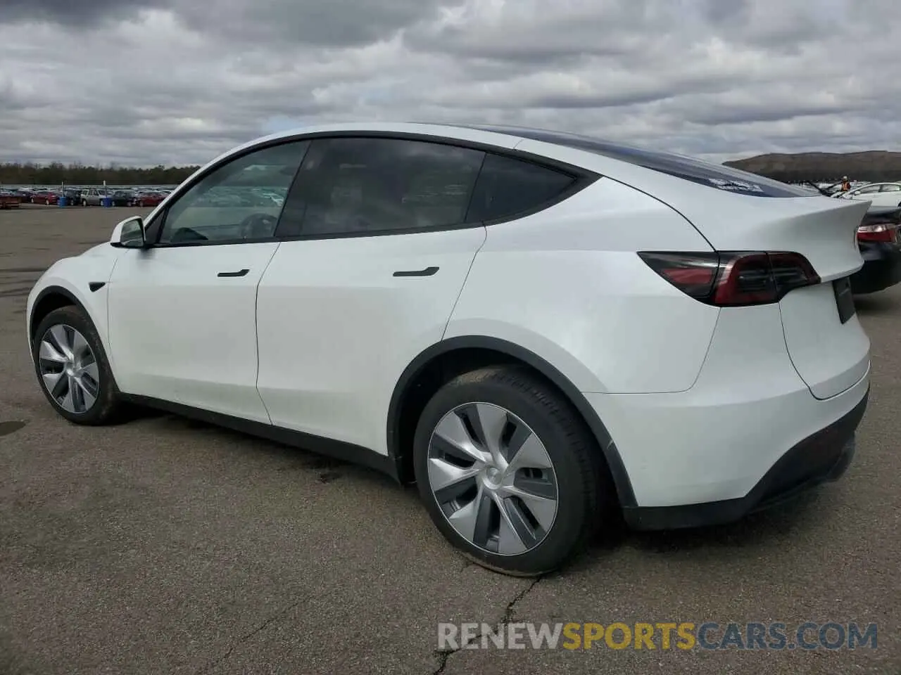 2 fotografías del automóvil dañado 7SAYGDEE1PA189585 TESLA MODEL Y 2023