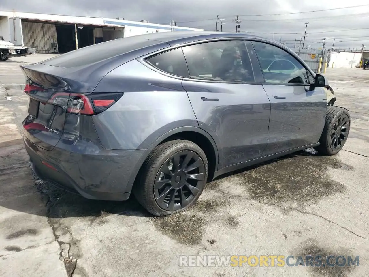 3 fotografías del automóvil dañado 7SAYGDEE1PA198920 TESLA MODEL Y 2023