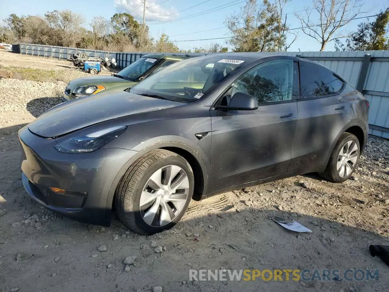 1 fotografías del automóvil dañado 7SAYGDEE1PA211410 TESLA MODEL Y 2023