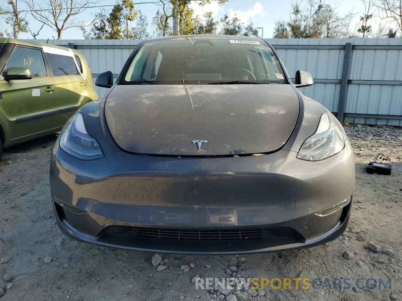 5 fotografías del automóvil dañado 7SAYGDEE1PA211410 TESLA MODEL Y 2023