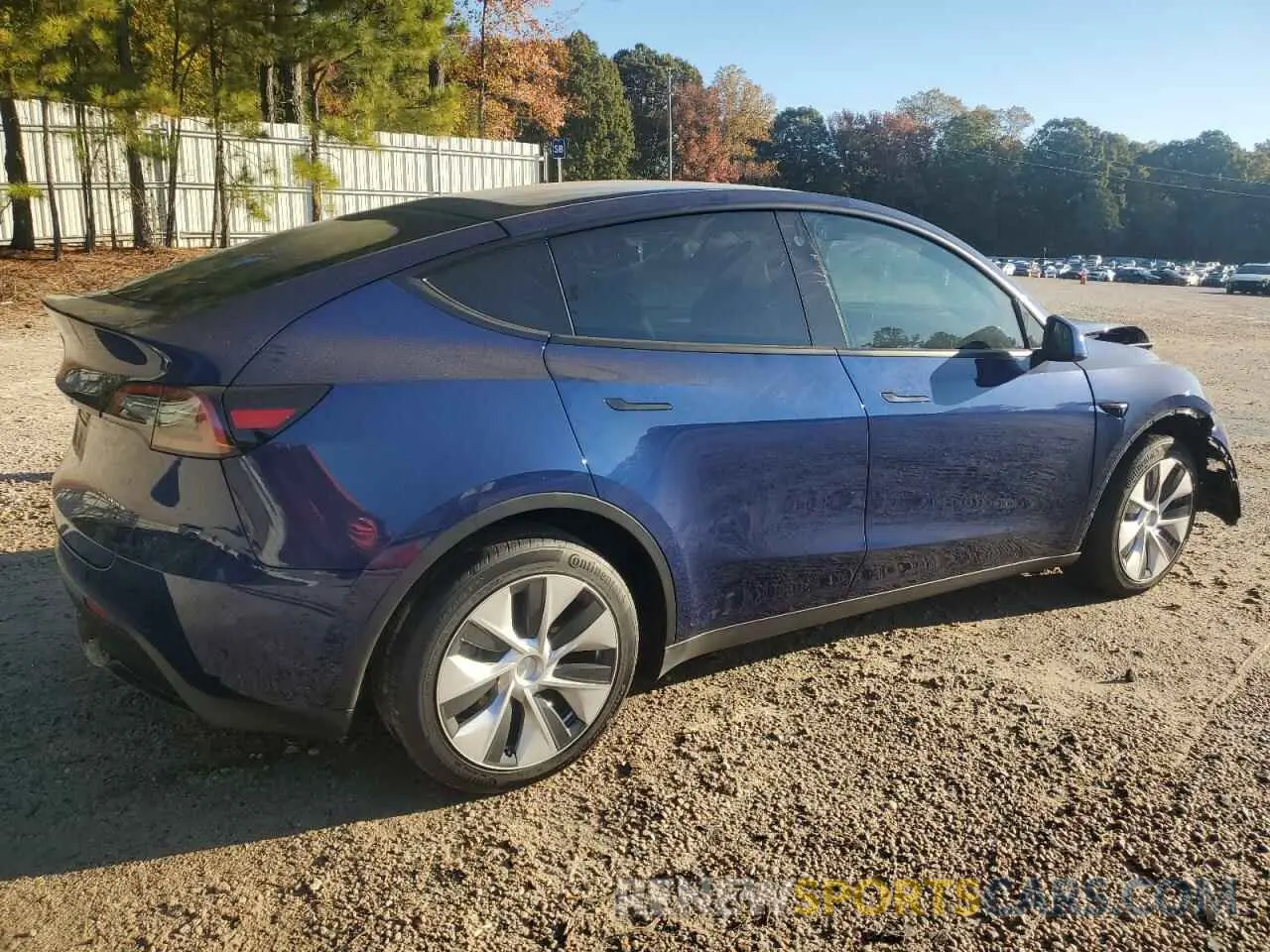 3 fotografías del automóvil dañado 7SAYGDEE1PF607226 TESLA MODEL Y 2023