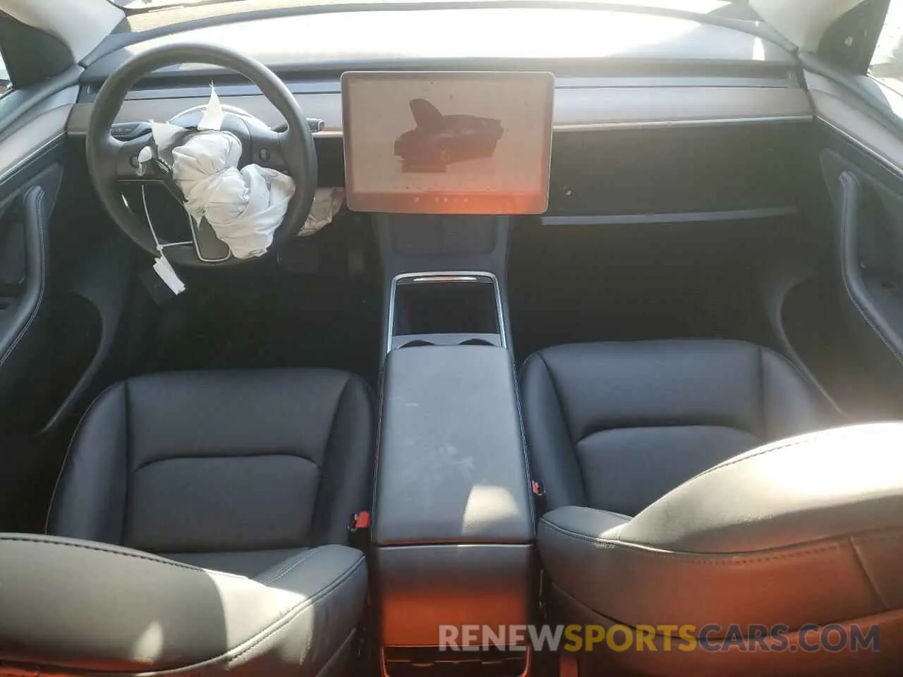 8 fotografías del automóvil dañado 7SAYGDEE1PF607226 TESLA MODEL Y 2023