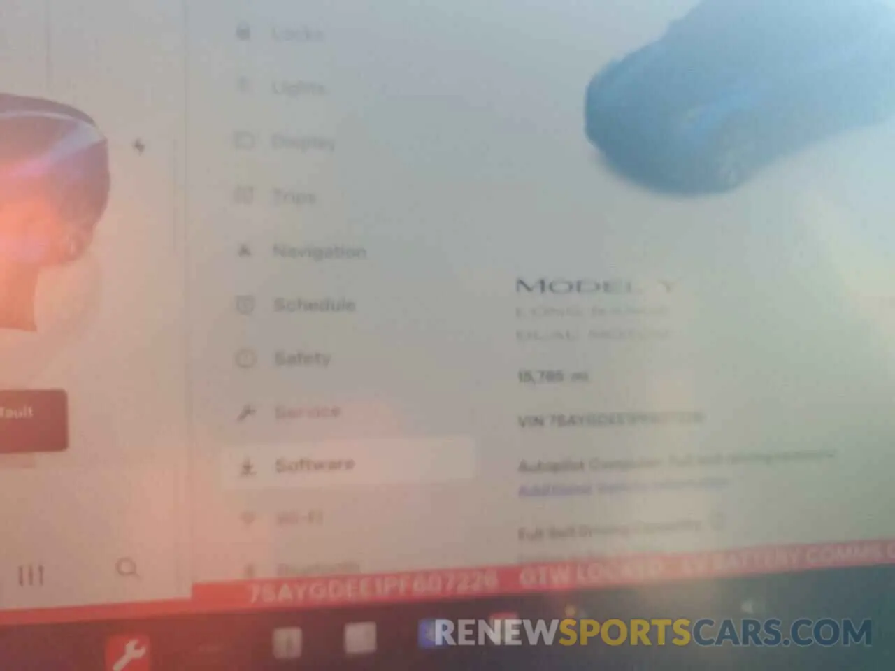 9 fotografías del automóvil dañado 7SAYGDEE1PF607226 TESLA MODEL Y 2023