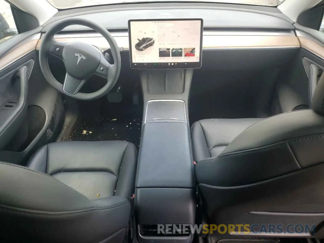 8 fotografías del automóvil dañado 7SAYGDEE1PF612166 TESLA MODEL Y 2023