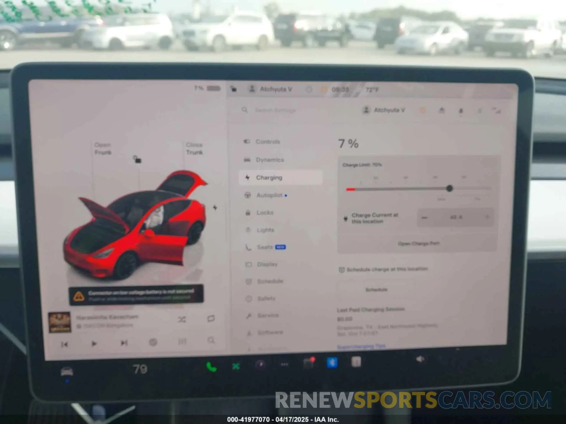 17 fotografías del automóvil dañado 7SAYGDEE1PF630246 TESLA MODEL Y 2023