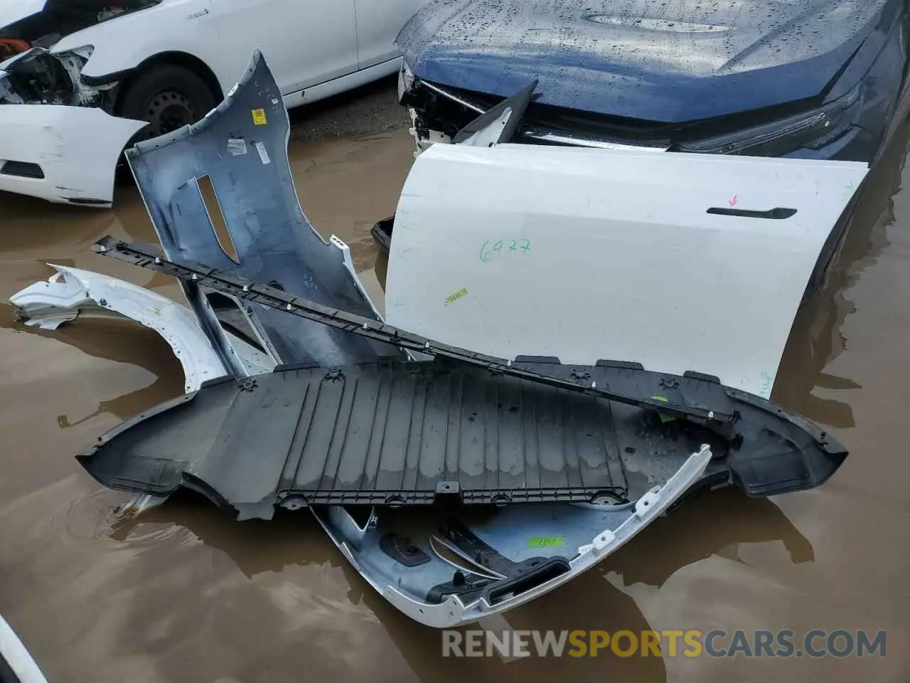 12 fotografías del automóvil dañado 7SAYGDEE1PF631378 TESLA MODEL Y 2023