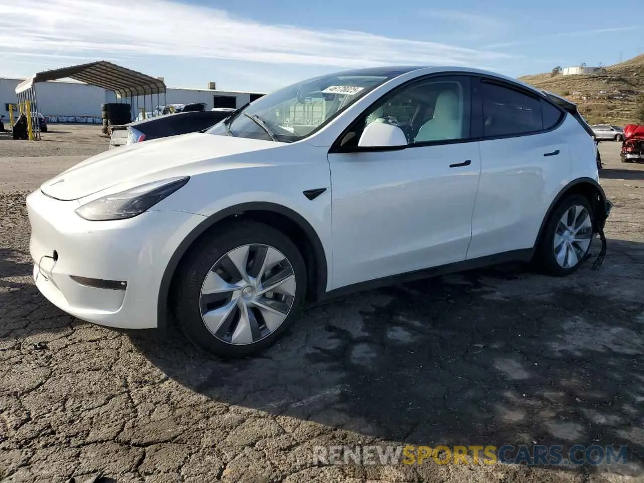 1 fotografías del automóvil dañado 7SAYGDEE1PF638153 TESLA MODEL Y 2023