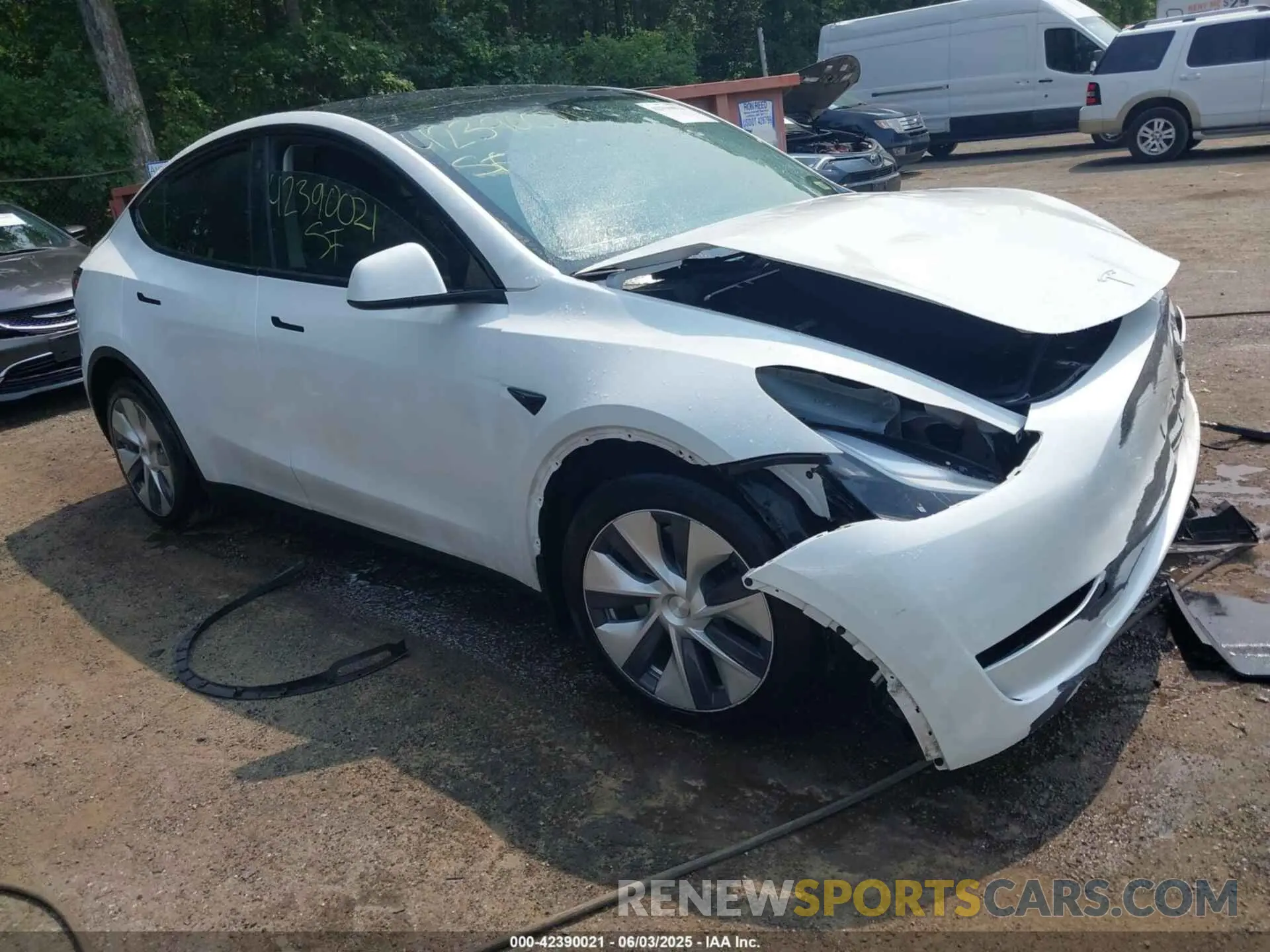 1 fotografías del automóvil dañado 7SAYGDEE1PF647564 TESLA MODEL Y 2023