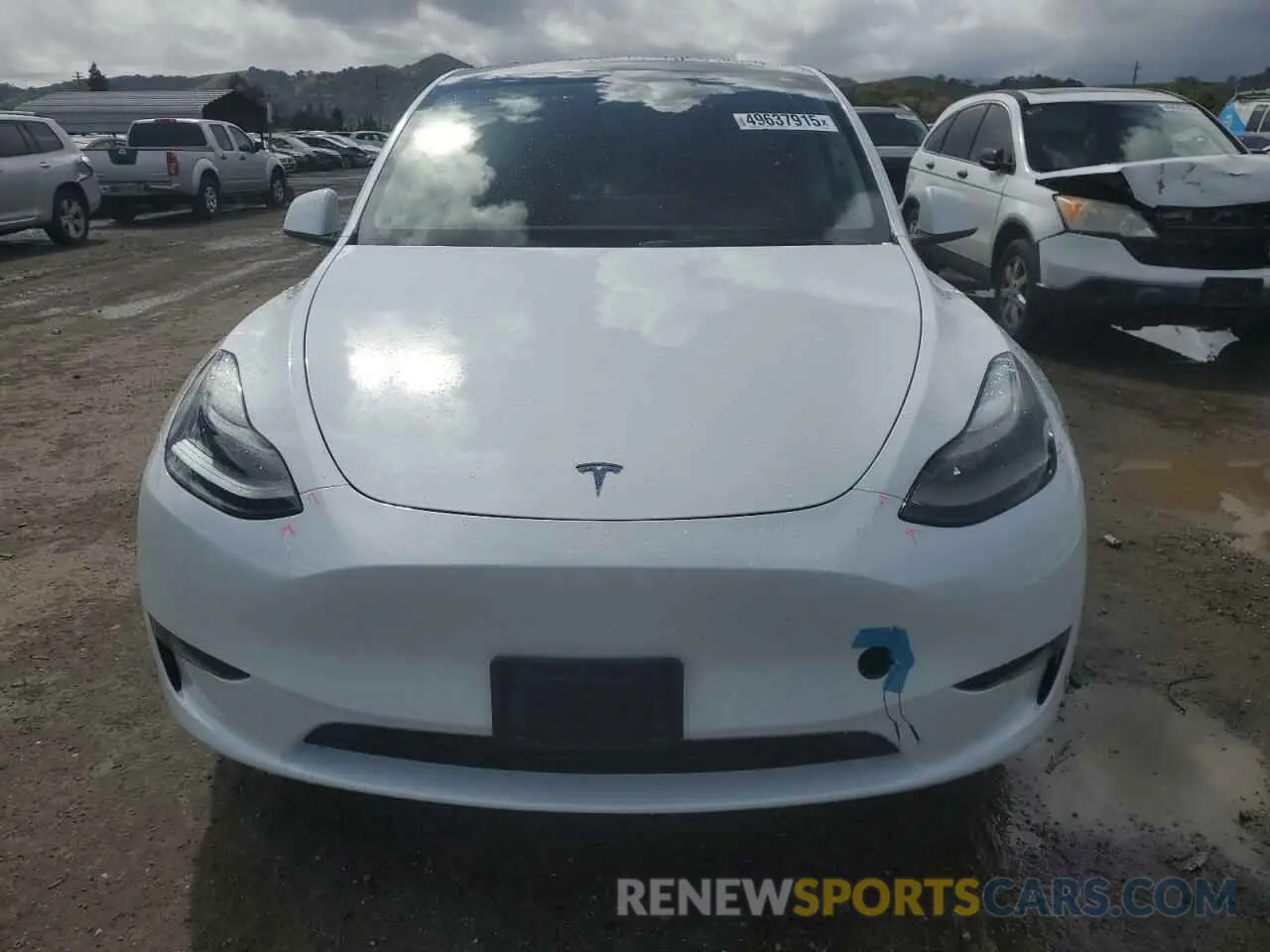 5 fotografías del automóvil dañado 7SAYGDEE1PF676644 TESLA MODEL Y 2023