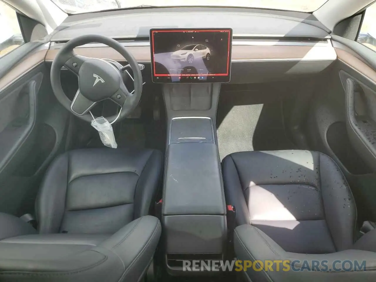 8 fotografías del automóvil dañado 7SAYGDEE1PF676644 TESLA MODEL Y 2023