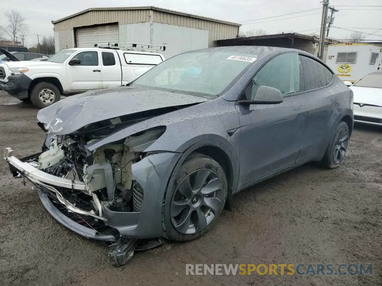 1 fotografías del automóvil dañado 7SAYGDEE1PF684209 TESLA MODEL Y 2023