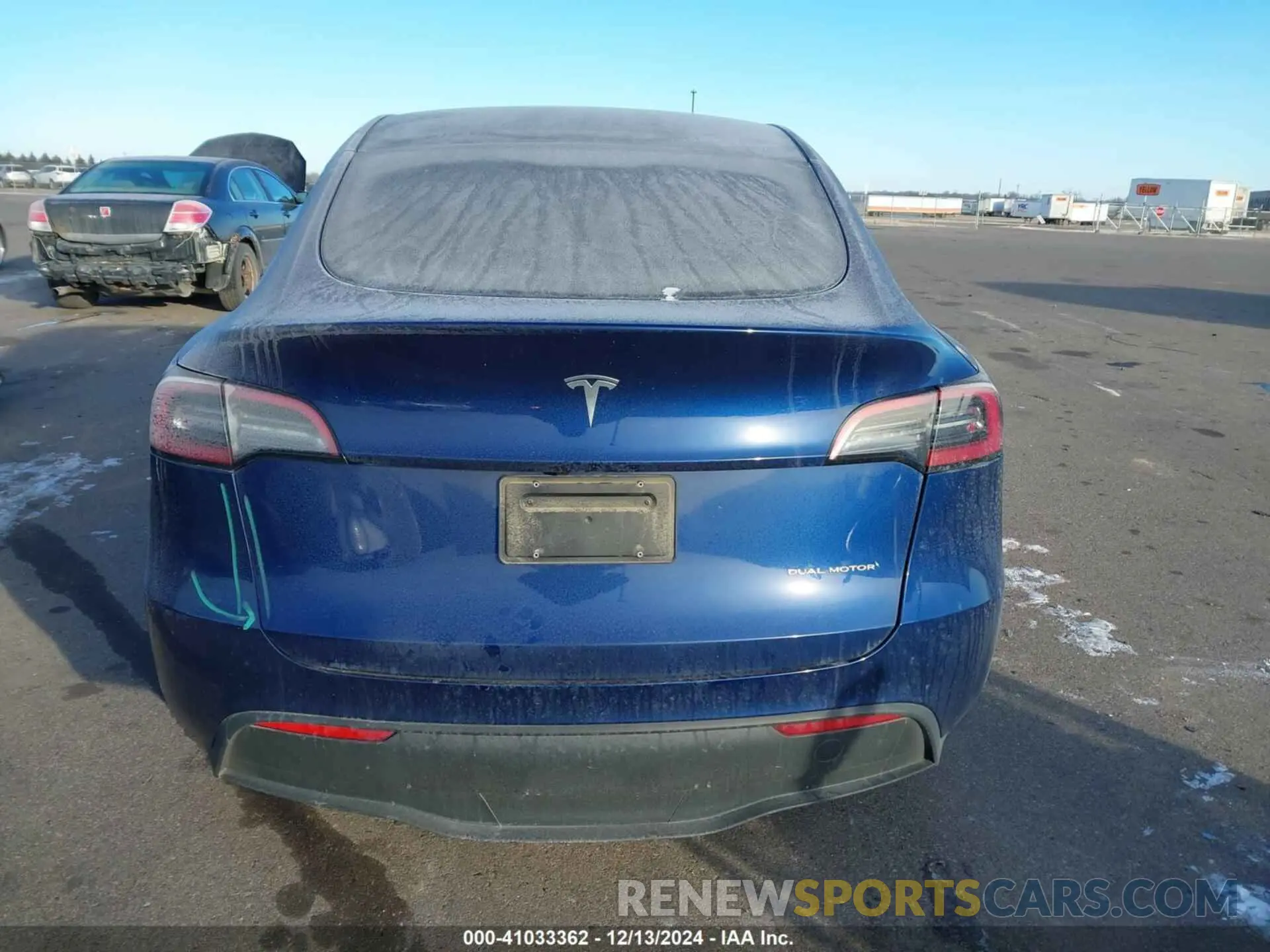 16 fotografías del automóvil dañado 7SAYGDEE1PF708511 TESLA MODEL Y 2023