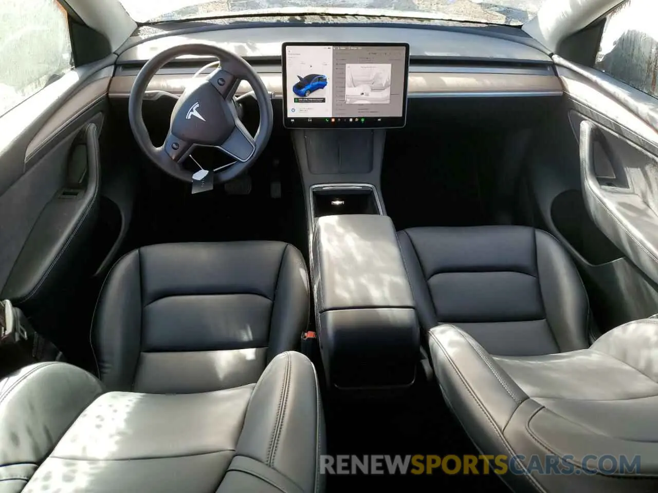 8 fotografías del automóvil dañado 7SAYGDEE1PF714616 TESLA MODEL Y 2023