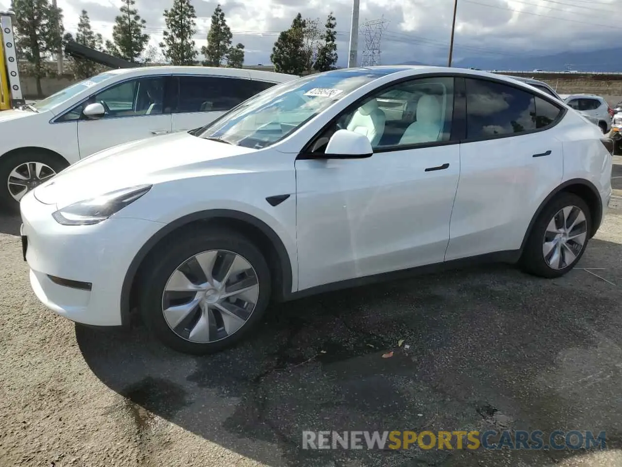 1 fotografías del automóvil dañado 7SAYGDEE1PF800458 TESLA MODEL Y 2023