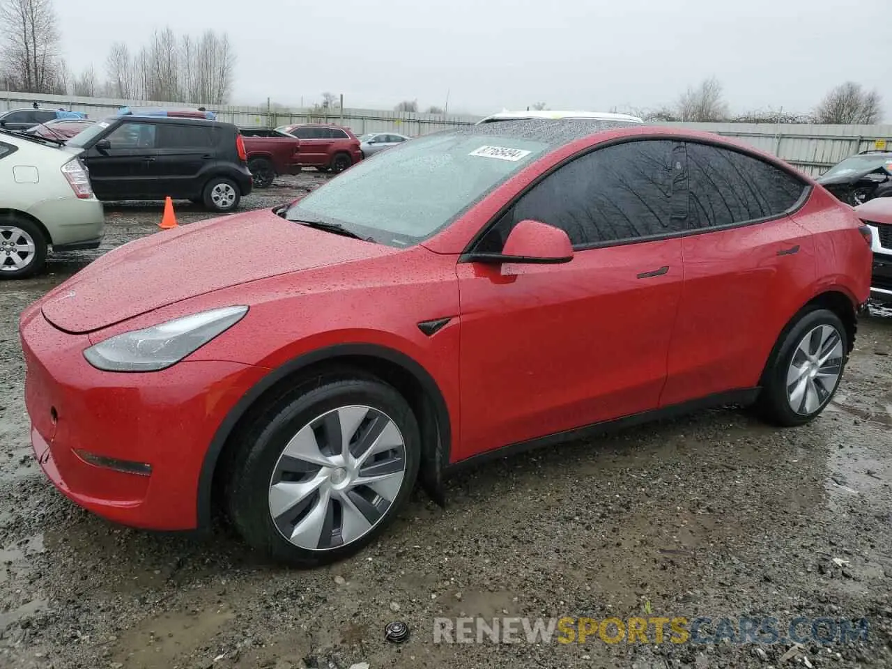 1 fotografías del automóvil dañado 7SAYGDEE1PF866007 TESLA MODEL Y 2023