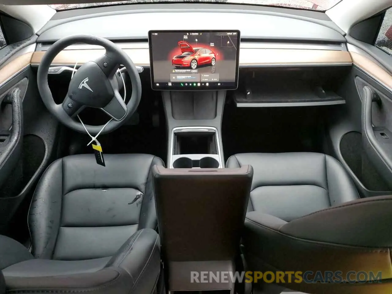 8 fotografías del automóvil dañado 7SAYGDEE1PF866007 TESLA MODEL Y 2023