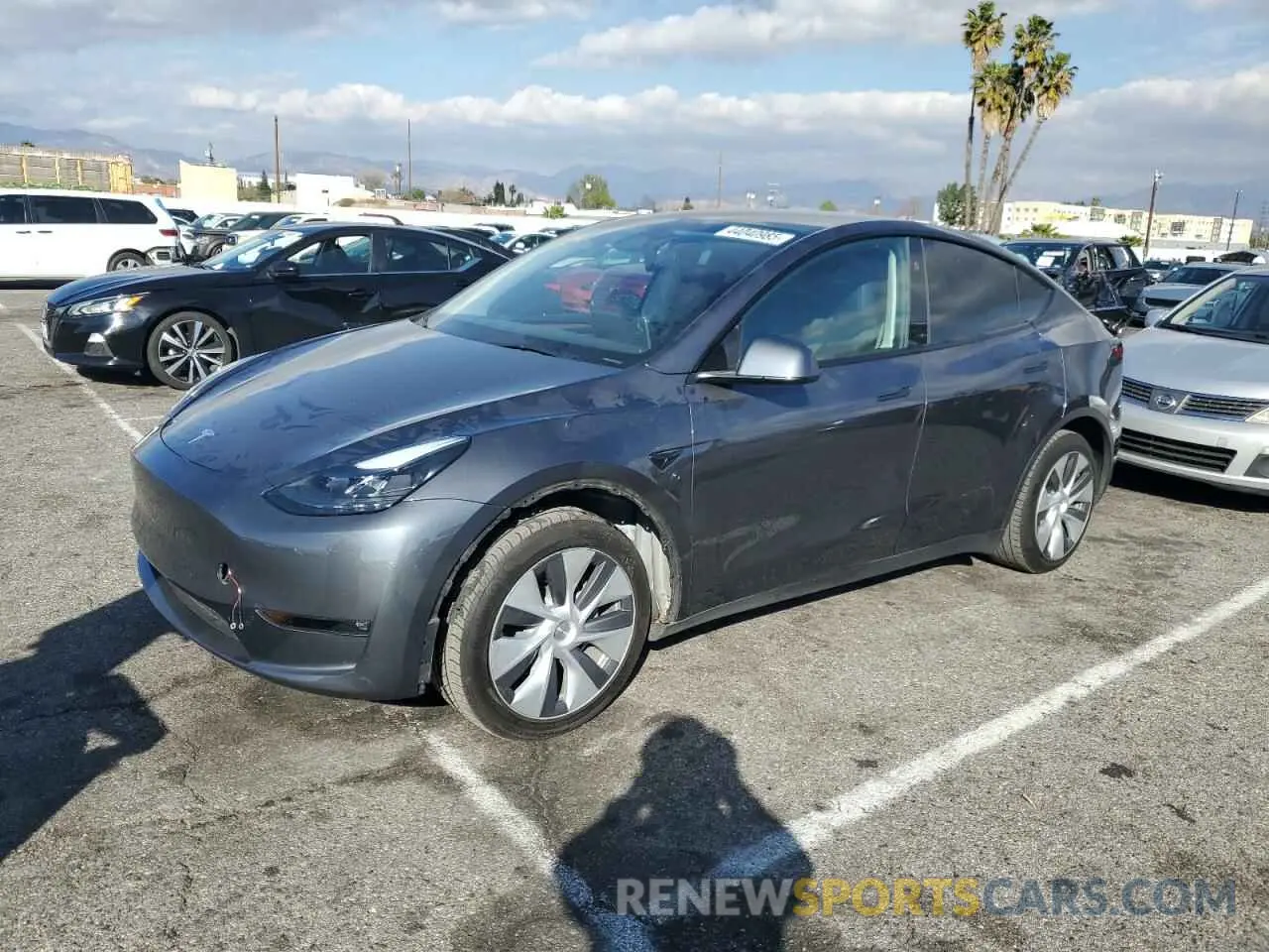 1 fotografías del automóvil dañado 7SAYGDEE1PF901211 TESLA MODEL Y 2023