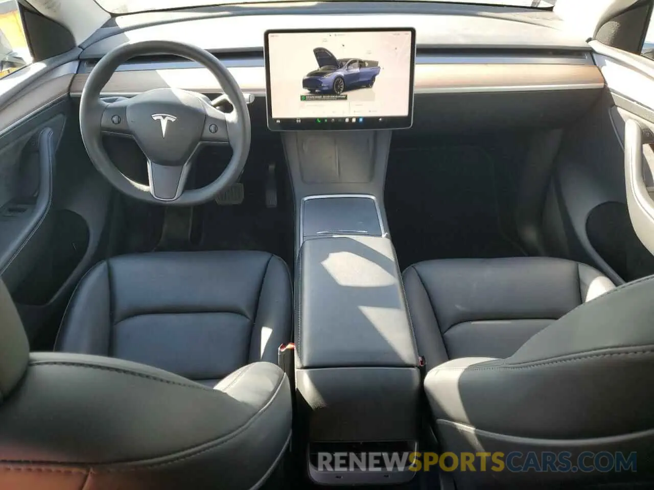 8 fotografías del automóvil dañado 7SAYGDEE1PF901211 TESLA MODEL Y 2023