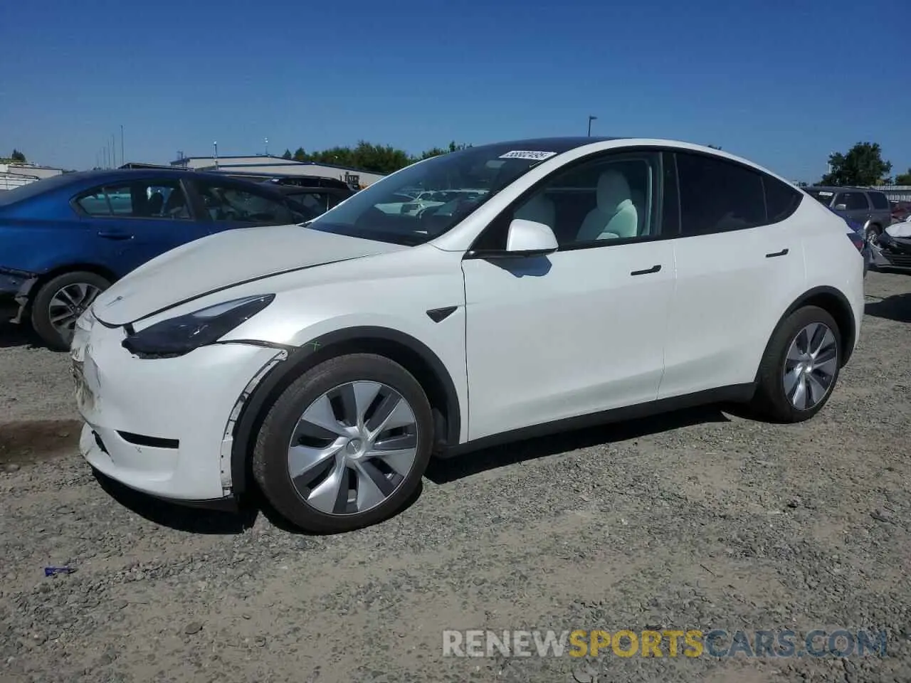 1 fotografías del automóvil dañado 7SAYGDEE1PF903976 TESLA MODEL Y 2023