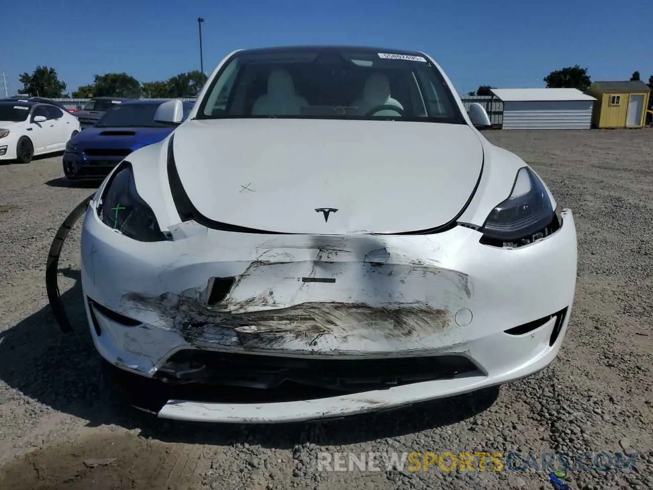5 fotografías del automóvil dañado 7SAYGDEE1PF903976 TESLA MODEL Y 2023